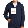 Youth Heavy Blend Full Zip Hooded Sweatshirt Thumbnail
