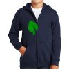 Youth Heavy Blend Full Zip Hooded Sweatshirt Thumbnail