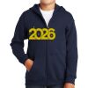 Youth Heavy Blend Full Zip Hooded Sweatshirt Thumbnail
