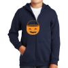 Youth Heavy Blend Full Zip Hooded Sweatshirt Thumbnail