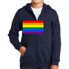 Youth Heavy Blend Full Zip Hooded Sweatshirt Thumbnail