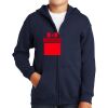 Youth Heavy Blend Full Zip Hooded Sweatshirt Thumbnail