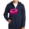 Youth Heavy Blend Full Zip Hooded Sweatshirt Thumbnail