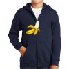Youth Heavy Blend Full Zip Hooded Sweatshirt Thumbnail