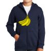 Youth Heavy Blend Full Zip Hooded Sweatshirt Thumbnail