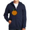 Youth Heavy Blend Full Zip Hooded Sweatshirt Thumbnail