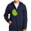 Youth Heavy Blend Full Zip Hooded Sweatshirt Thumbnail
