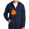 Youth Heavy Blend Full Zip Hooded Sweatshirt Thumbnail