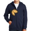 Youth Heavy Blend Full Zip Hooded Sweatshirt Thumbnail