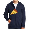 Youth Heavy Blend Full Zip Hooded Sweatshirt Thumbnail