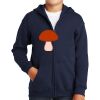Youth Heavy Blend Full Zip Hooded Sweatshirt Thumbnail