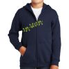 Youth Heavy Blend Full Zip Hooded Sweatshirt Thumbnail