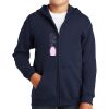 Youth Heavy Blend Full Zip Hooded Sweatshirt Thumbnail
