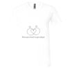 Unisex Jersey Short-Sleeve V-Neck T-Shirt Thumbnail