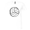 Unisex Jersey Short-Sleeve V-Neck T-Shirt Thumbnail