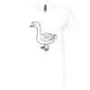 Unisex Jersey Short-Sleeve V-Neck T-Shirt Thumbnail