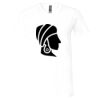 Unisex Jersey Short-Sleeve V-Neck T-Shirt Thumbnail