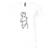 Unisex Jersey Short-Sleeve V-Neck T-Shirt Thumbnail