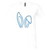 Unisex Jersey Short-Sleeve V-Neck T-Shirt Thumbnail