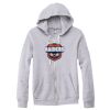 Adult Triblend Full-Zip Fleece Hooded Sweatshirt Thumbnail