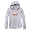 Adult Triblend Full-Zip Fleece Hooded Sweatshirt Thumbnail
