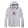 Adult Triblend Full-Zip Fleece Hooded Sweatshirt Thumbnail