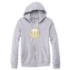 Adult Triblend Full-Zip Fleece Hooded Sweatshirt Thumbnail