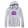 Adult Triblend Full-Zip Fleece Hooded Sweatshirt Thumbnail