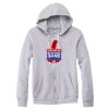 Adult Triblend Full-Zip Fleece Hooded Sweatshirt Thumbnail
