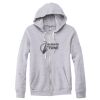 Adult Triblend Full-Zip Fleece Hooded Sweatshirt Thumbnail