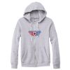 Adult Triblend Full-Zip Fleece Hooded Sweatshirt Thumbnail