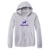 Adult Triblend Full-Zip Fleece Hooded Sweatshirt Thumbnail