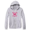 Adult Triblend Full-Zip Fleece Hooded Sweatshirt Thumbnail