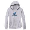 Adult Triblend Full-Zip Fleece Hooded Sweatshirt Thumbnail