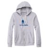 Adult Triblend Full-Zip Fleece Hooded Sweatshirt Thumbnail
