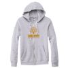 Adult Triblend Full-Zip Fleece Hooded Sweatshirt Thumbnail