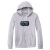 Adult Triblend Full-Zip Fleece Hooded Sweatshirt Thumbnail