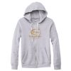Adult Triblend Full-Zip Fleece Hooded Sweatshirt Thumbnail