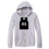 Adult Triblend Full-Zip Fleece Hooded Sweatshirt Thumbnail
