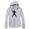 Adult Triblend Full-Zip Fleece Hooded Sweatshirt Thumbnail