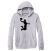 Adult Triblend Full-Zip Fleece Hooded Sweatshirt Thumbnail