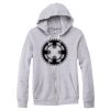 Adult Triblend Full-Zip Fleece Hooded Sweatshirt Thumbnail