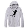 Adult Triblend Full-Zip Fleece Hooded Sweatshirt Thumbnail
