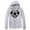 Adult Triblend Full-Zip Fleece Hooded Sweatshirt Thumbnail