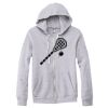 Adult Triblend Full-Zip Fleece Hooded Sweatshirt Thumbnail
