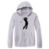 Adult Triblend Full-Zip Fleece Hooded Sweatshirt Thumbnail
