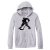 Adult Triblend Full-Zip Fleece Hooded Sweatshirt Thumbnail