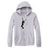 Adult Triblend Full-Zip Fleece Hooded Sweatshirt Thumbnail