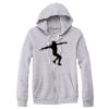 Adult Triblend Full-Zip Fleece Hooded Sweatshirt Thumbnail