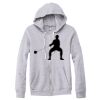 Adult Triblend Full-Zip Fleece Hooded Sweatshirt Thumbnail